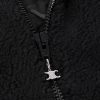 Logo-Embroidered Wool and Cotton-Blend Fleece Hooded Jacket - CU