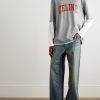 Layered Logo-Print Cotton-Jersey T-Shirt - OU