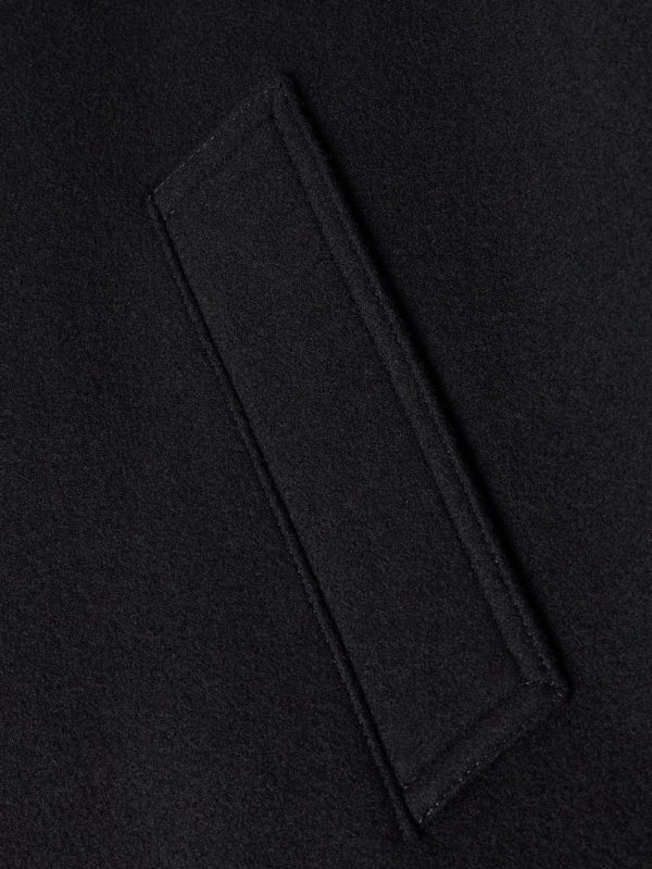 Logo-Embroidered Wool-Felt Jacket - E1 Logo-Embroidered Wool-Felt Jacket - E1