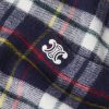 Logo-Embroidered Checked Wool-Flannel Shirt - CU Logo-Embroidered Checked Wool-Flannel Shirt - CU