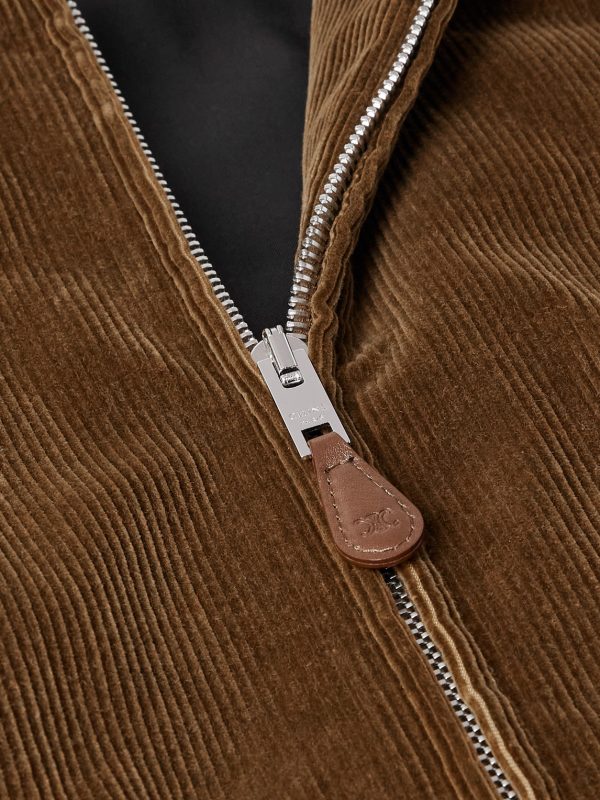 Cotton-Corduroy Bomber Jacket - CU Cotton-Corduroy Bomber Jacket - CU