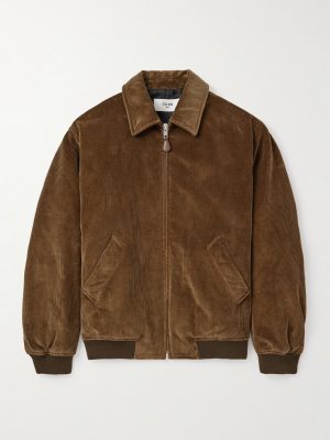 Cotton-Corduroy Bomber Jacket Cotton-Corduroy Bomber Jacket