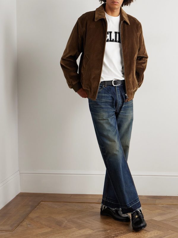 Cotton-Corduroy Bomber Jacket - OU Cotton-Corduroy Bomber Jacket - OU