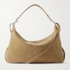 Romy Large Textured-Nubuck Messenger Bag Romy Large Textured-Nubuck Messenger Bag
