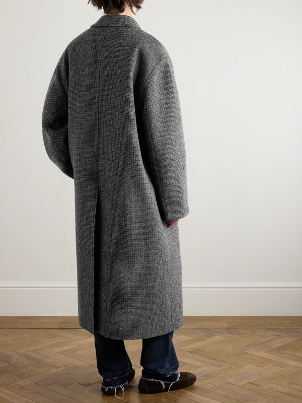 Wool-Tweed Coat - BK Wool-Tweed Coat - BK