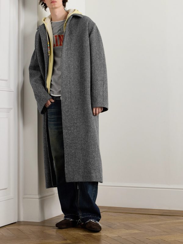 Wool-Tweed Coat - OU Wool-Tweed Coat - OU