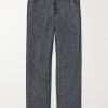 Straight-Leg Wool and Mohair-Blend Jeans Straight-Leg Wool and Mohair-Blend Jeans
