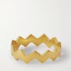 Snake Gold-Plated Diamond Ring - BK Snake Gold-Plated Diamond Ring - BK