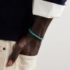 Circle4 Sterling Silver and Turquoise Beaded Bracelet - E1