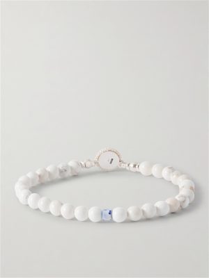 Circle 8 Sterling Silver and Magnesite Bracelet Circle 8 Sterling Silver and Magnesite Bracelet