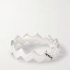 Snake Sterling Silver Diamond Ring