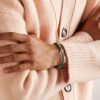 Sterling Silver Malachite Bracelet - OU Sterling Silver Malachite Bracelet - OU