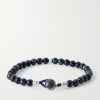 Circle 8 Sterling Silver, Labradorite and Tiger's Eye Bracelet - BK Circle 8 Sterling Silver, Labradorite and Tiger's Eye Bracelet - BK