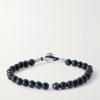 Circle 8 Sterling Silver, Labradorite and Tiger's Eye Bracelet Circle 8 Sterling Silver, Labradorite and Tiger's Eye Bracelet