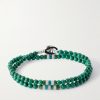 Sterling Silver Malachite Bracelet Sterling Silver Malachite Bracelet
