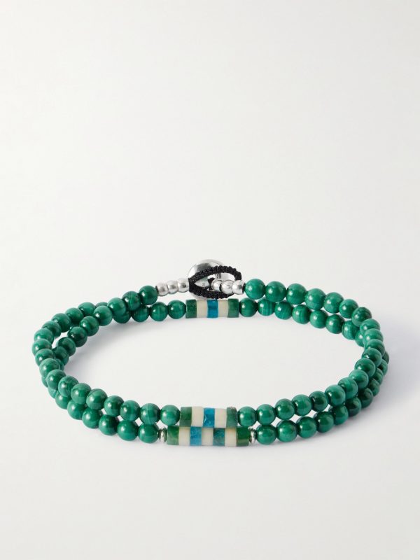 Sterling Silver Malachite Bracelet Sterling Silver Malachite Bracelet
