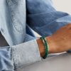 Sterling Silver Malachite Bracelet - OU Sterling Silver Malachite Bracelet - OU