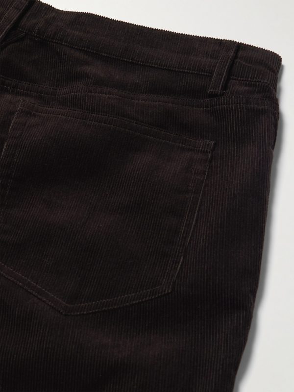 Samuel Straight-Leg Cotton-Corduroy Trousers - CU Samuel Straight-Leg Cotton-Corduroy Trousers - CU