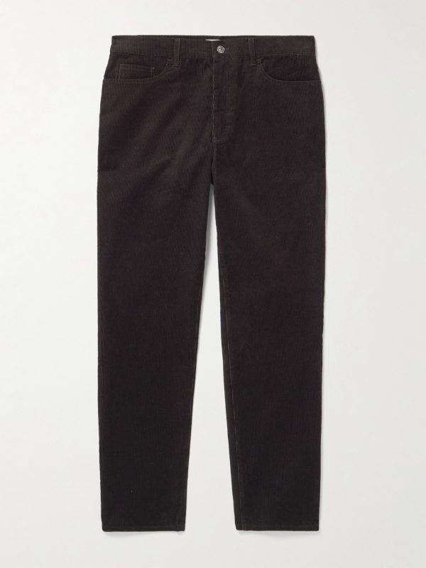 Samuel Straight-Leg Cotton-Corduroy Trousers Samuel Straight-Leg Cotton-Corduroy Trousers