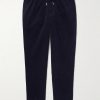 Edwin Tapered Cotton-Corduroy Drawstring Trousers Edwin Tapered Cotton-Corduroy Drawstring Trousers