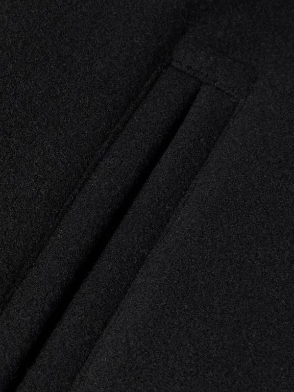 Brushed-Wool Peacoat - E1