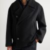Brushed-Wool Peacoat - FR