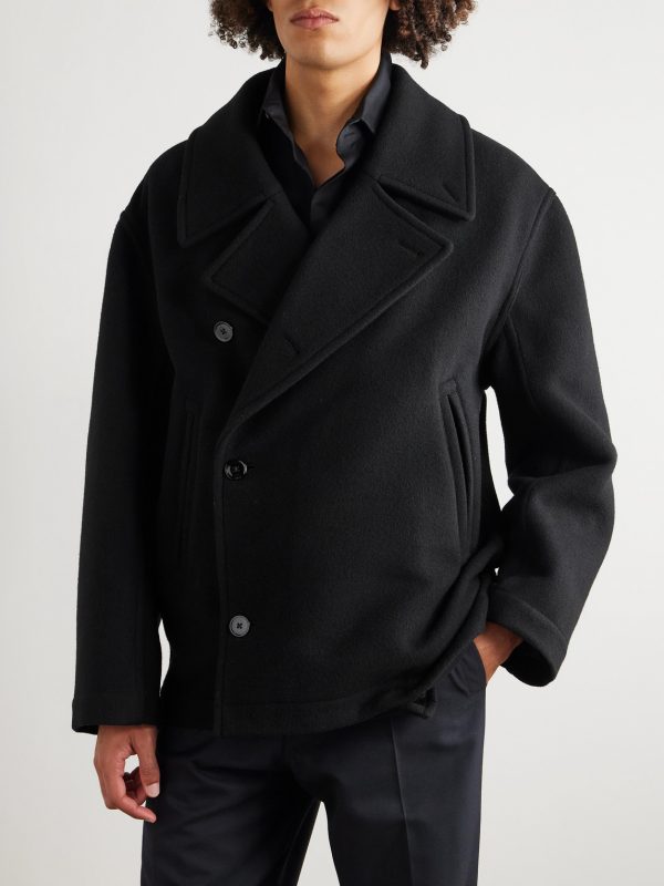Brushed-Wool Peacoat - FR