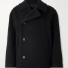 Brushed-Wool Peacoat