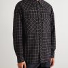 Checked Textured-Cotton Western Shirt - FR Checked Textured-Cotton Western Shirt - FR