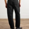 Twisted Tapered Jeans - BK