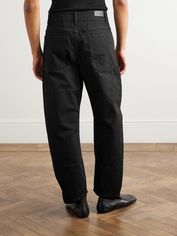 Twisted Tapered Jeans - BK
