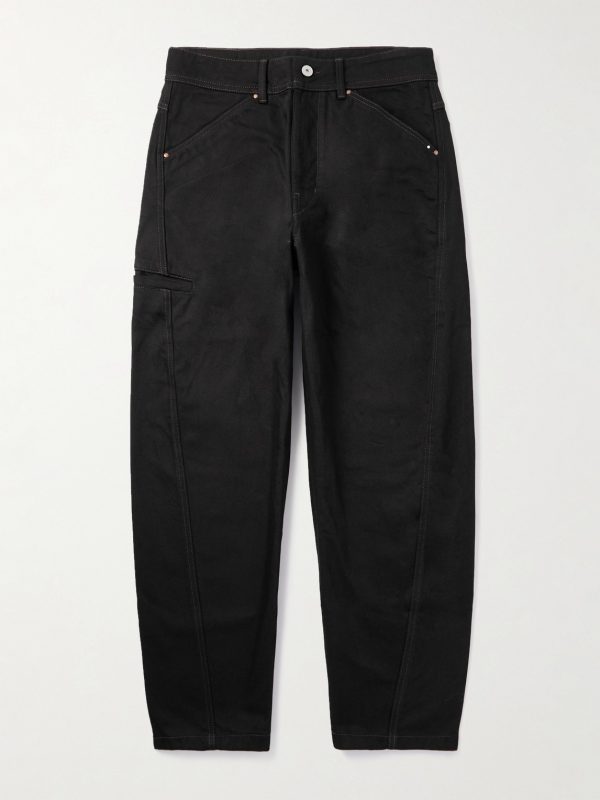 Twisted Tapered Jeans