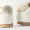 Suede-Trimmed Leather Sneakers - CU Suede-Trimmed Leather Sneakers - CU