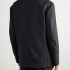 Cashmere-Blend Flannel Blazer - BK