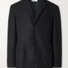 Cashmere-Blend Flannel Blazer