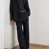 Cashmere-Blend Flannel Blazer - OU