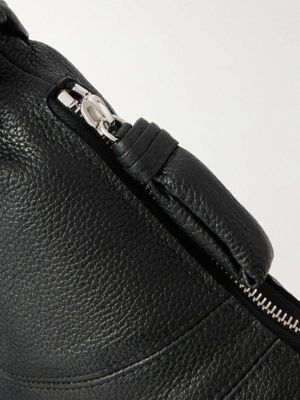 Croissant Small Full-Grain Leather Messenger Bag - CU Croissant Small Full-Grain Leather Messenger Bag - CU
