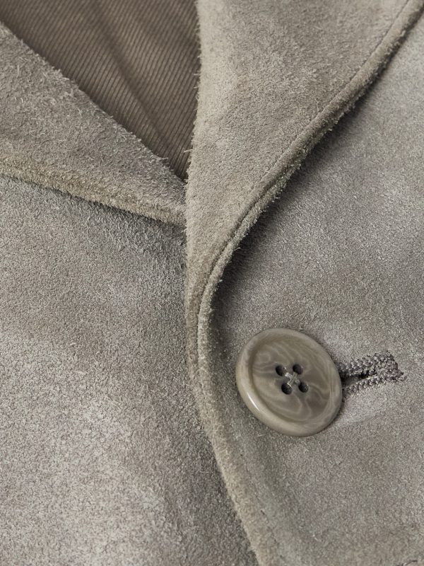 Brushed-Suede Jacket - CU Brushed-Suede Jacket - CU