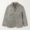 Brushed-Suede Jacket Brushed-Suede Jacket