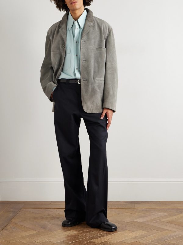 Brushed-Suede Jacket - OU Brushed-Suede Jacket - OU