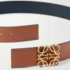 4cm Anagram Reversible Leather Belt - E1