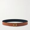 4cm Anagram Reversible Leather Belt