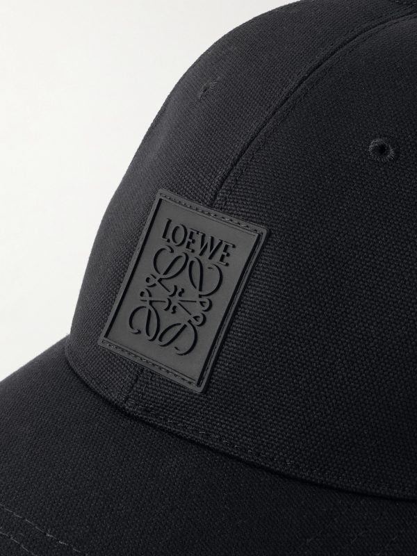 Logo-Appliquéd Cotton-Canvas Baseball Cap - CU Logo-Appliquéd Cotton-Canvas Baseball Cap - CU