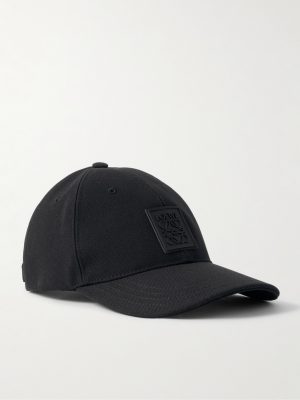Logo-Appliquéd Cotton-Canvas Baseball Cap