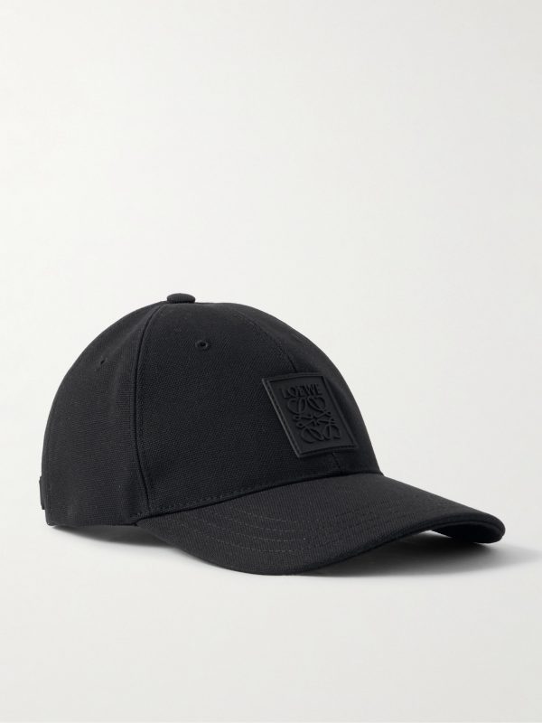 Logo-Appliquéd Cotton-Canvas Baseball Cap Logo-Appliquéd Cotton-Canvas Baseball Cap