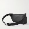 Puzzle Edge Small Leather Belt Bag - BK Puzzle Edge Small Leather Belt Bag - BK