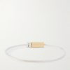 7G Sterling Silver and 18-Karat Gold Bracelet - BK