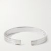 19g Punched Ribbon Recycled Sterling Silver Cuff - BK 19g Punched Ribbon Recycled Sterling Silver Cuff - BK