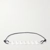 13g Beaded Sterling Silver and Cord Bracelet 13g Beaded Sterling Silver and Cord Bracelet