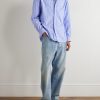 Striped Cotton Shirt - OU Striped Cotton Shirt - OU